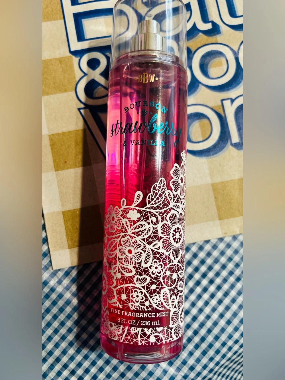 Bourbon Strawberry & Vanilla Fine Fragrance Mist -